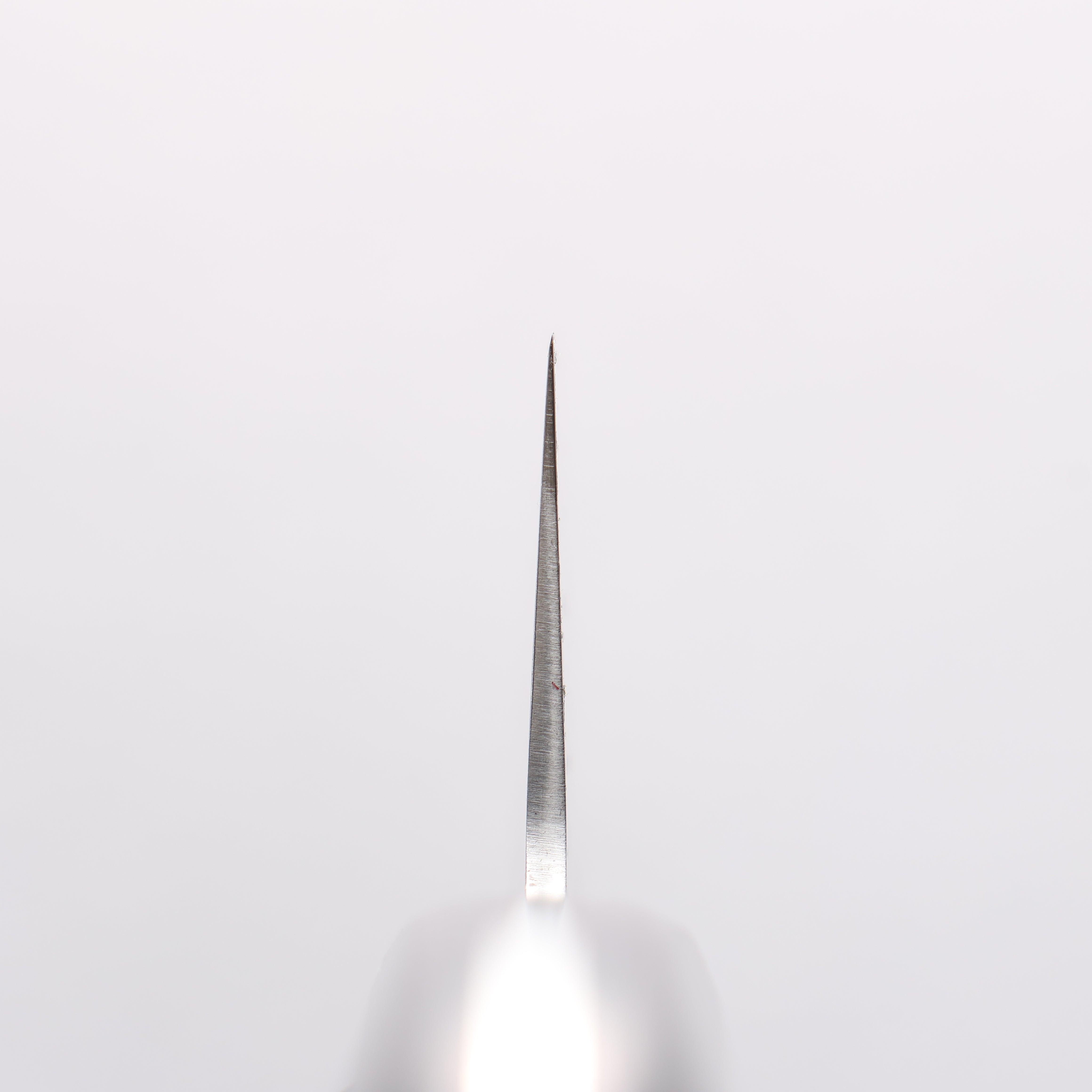 Oul Silver Steel No.3 Nashiji Santoku 180mm Purple Pakkawood Handle - Seisuke Knife