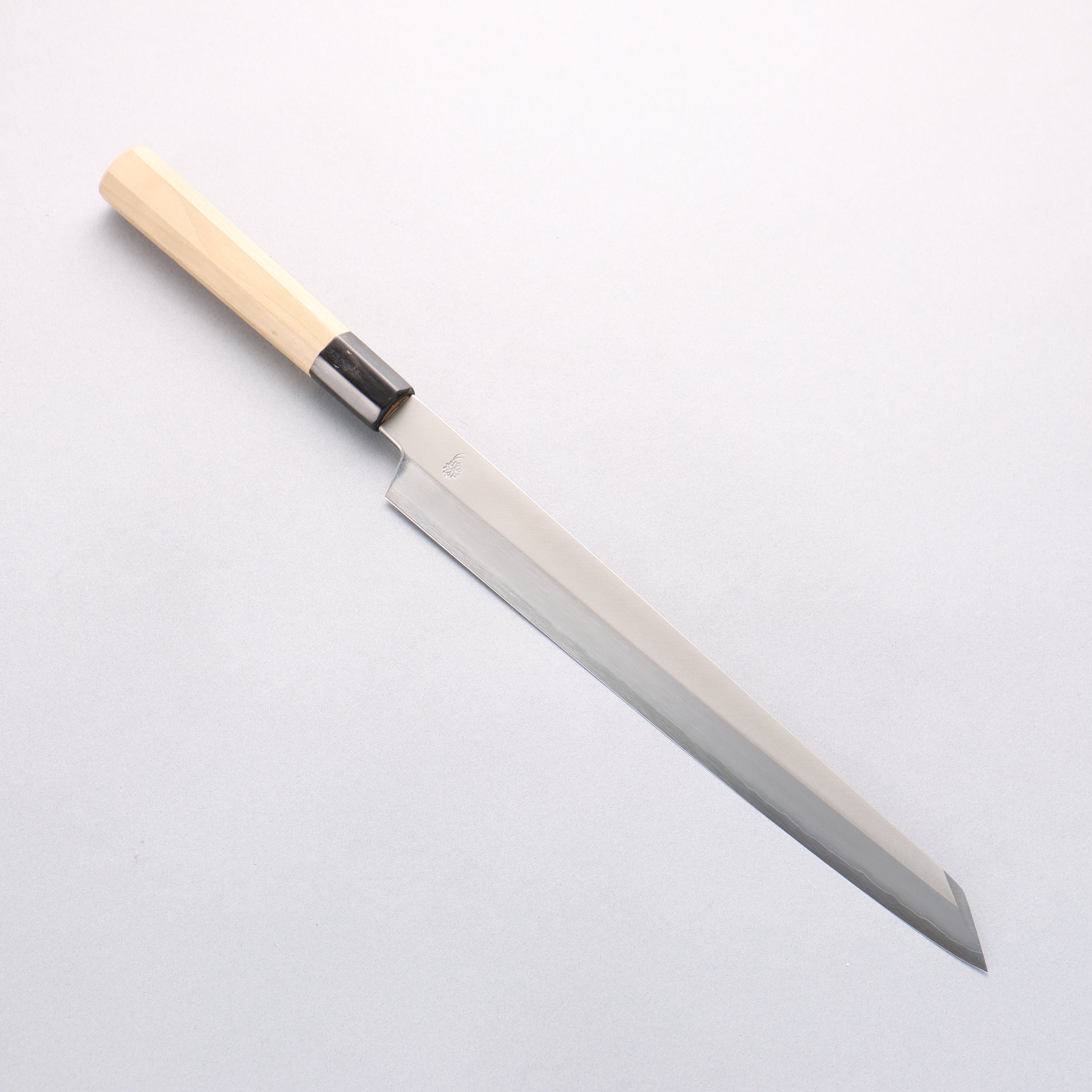Kikuzuki Silver Steel No.3 Bokashi Kiritsuke Yanagiba 270mm Magnolia Handle - Seisuke Knife