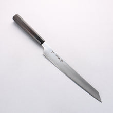  Sakai Takayuki Hien Silver Steel No.3 Kengata Sujihiki Black - Seisuke Knife