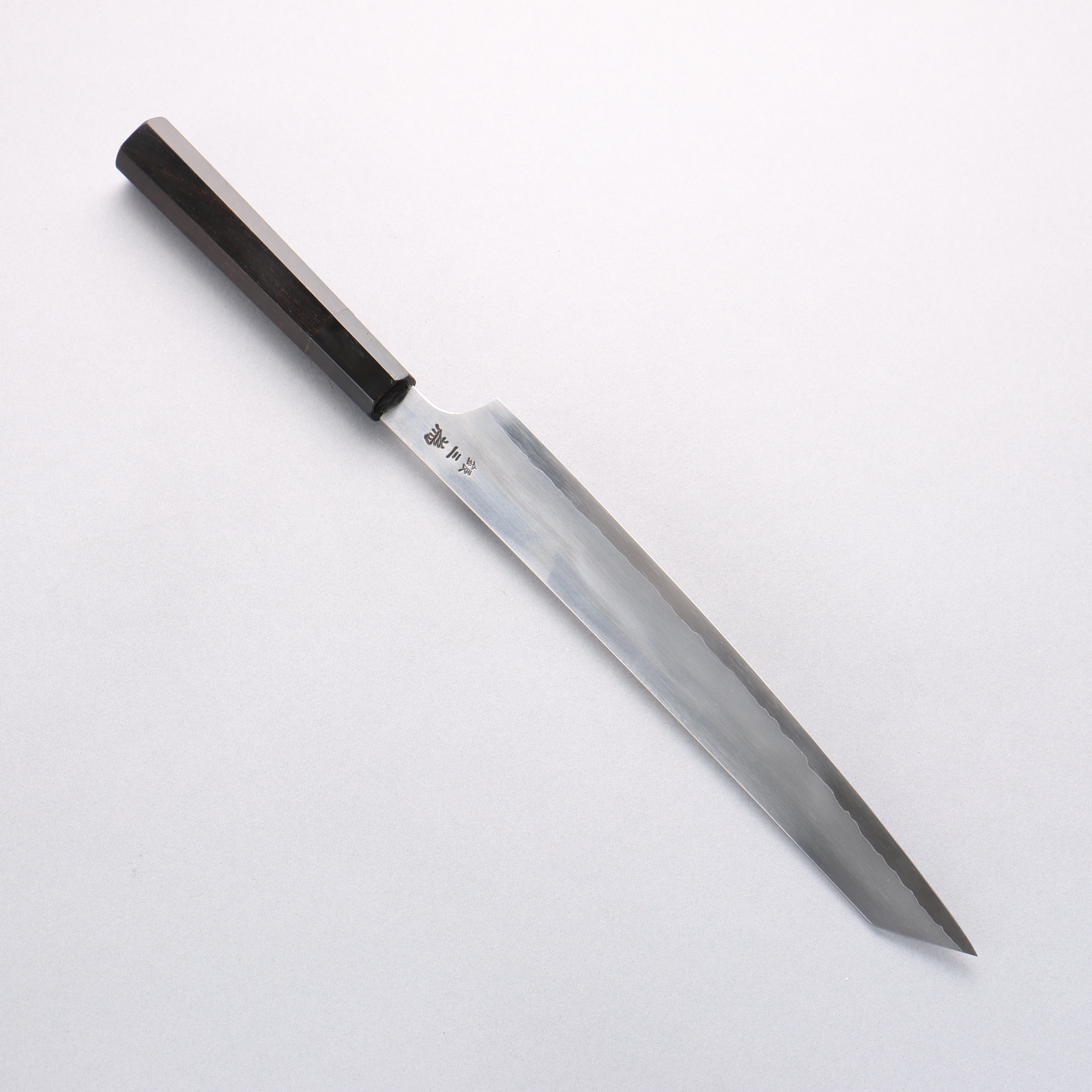 Sakai Takayuki Hien Silver Steel No.3 Kengata Sujihiki 300mm Ebony Wood Handle - Seisuke Knife