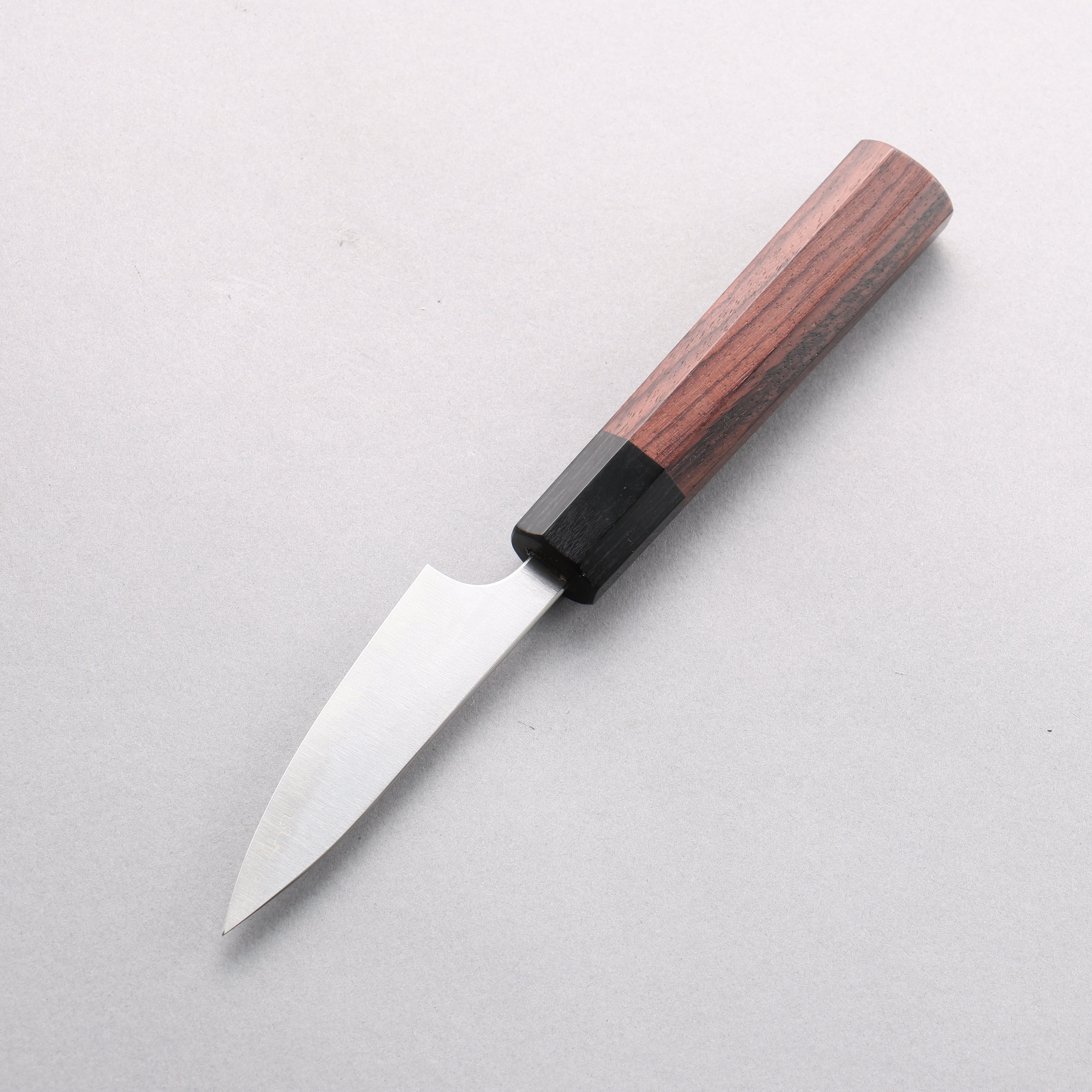 Shibata Takayuki Koutetsu Blue Super Petty-Utility 80mm Rosewood Handle - Seisuke Knife