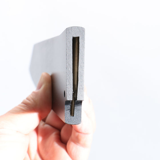 For Yu Kurosaki Knife Black Magnolia Sheath for 210mm Kiritsuke Gyuto with Plastic pin - Seisuke Knife