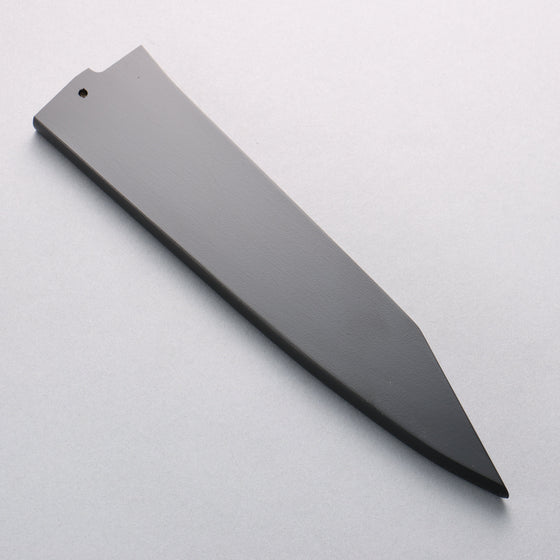 For Yu Kurosaki Knife Black Magnolia Sheath for 240mm Kiritsuke Gyuto with Plastic pin - Seisuke Knife
