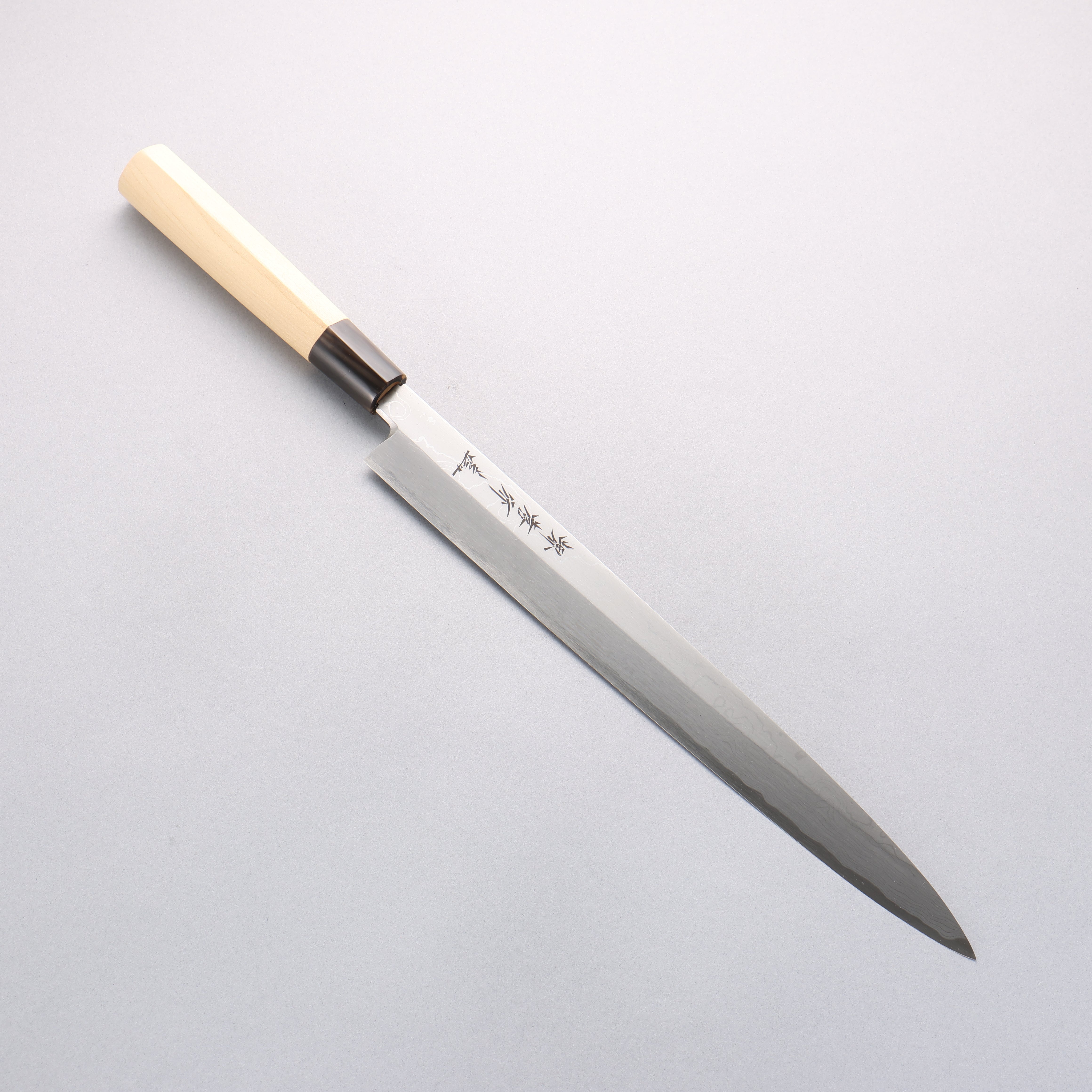 Sakai Takayuki Uzushio White Steel No.2 Yanagiba Magnolia Handle - Seisuke Knife