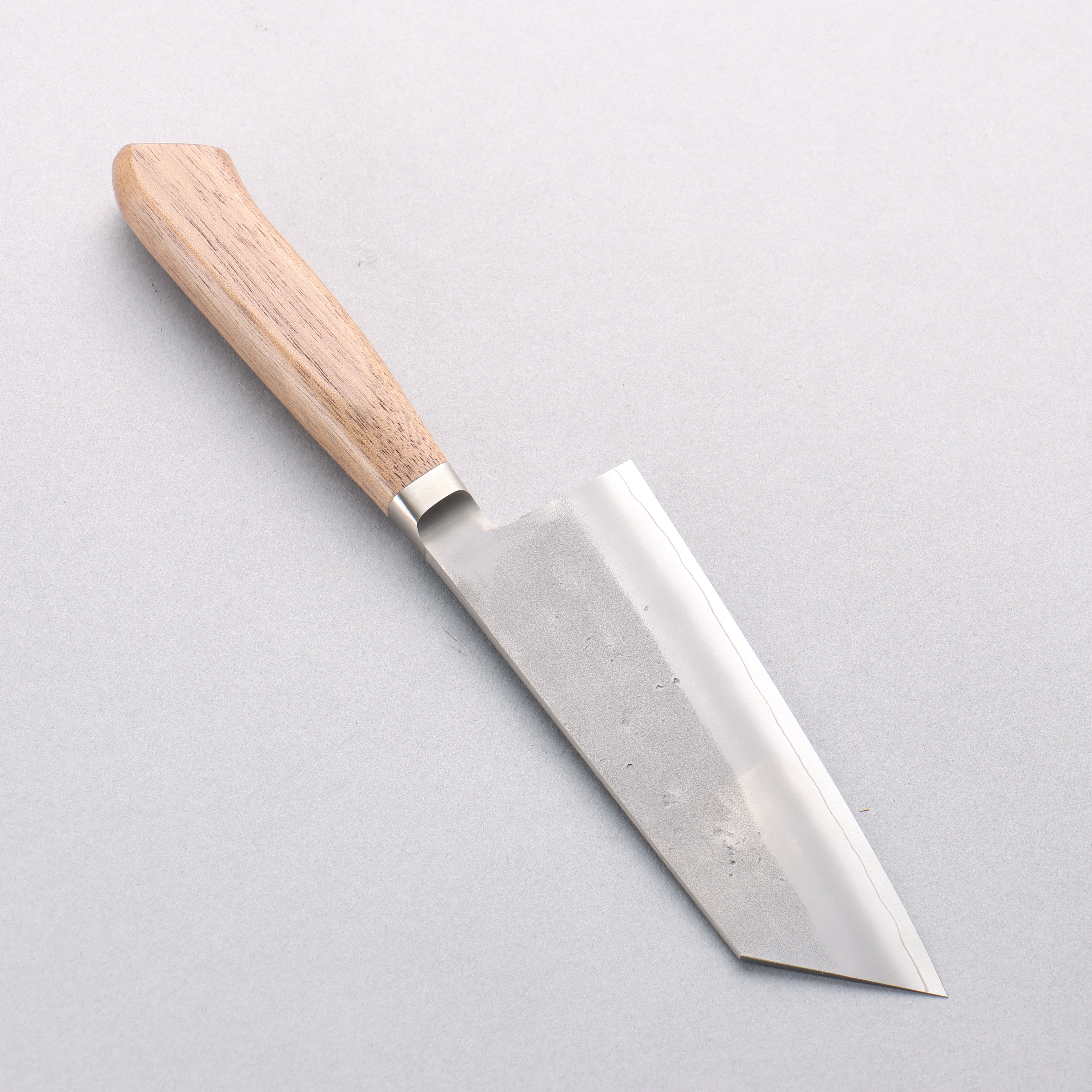 Oul SLD Nashiji Small Bunka 125mm Walnut Handle - Seisuke Knife
