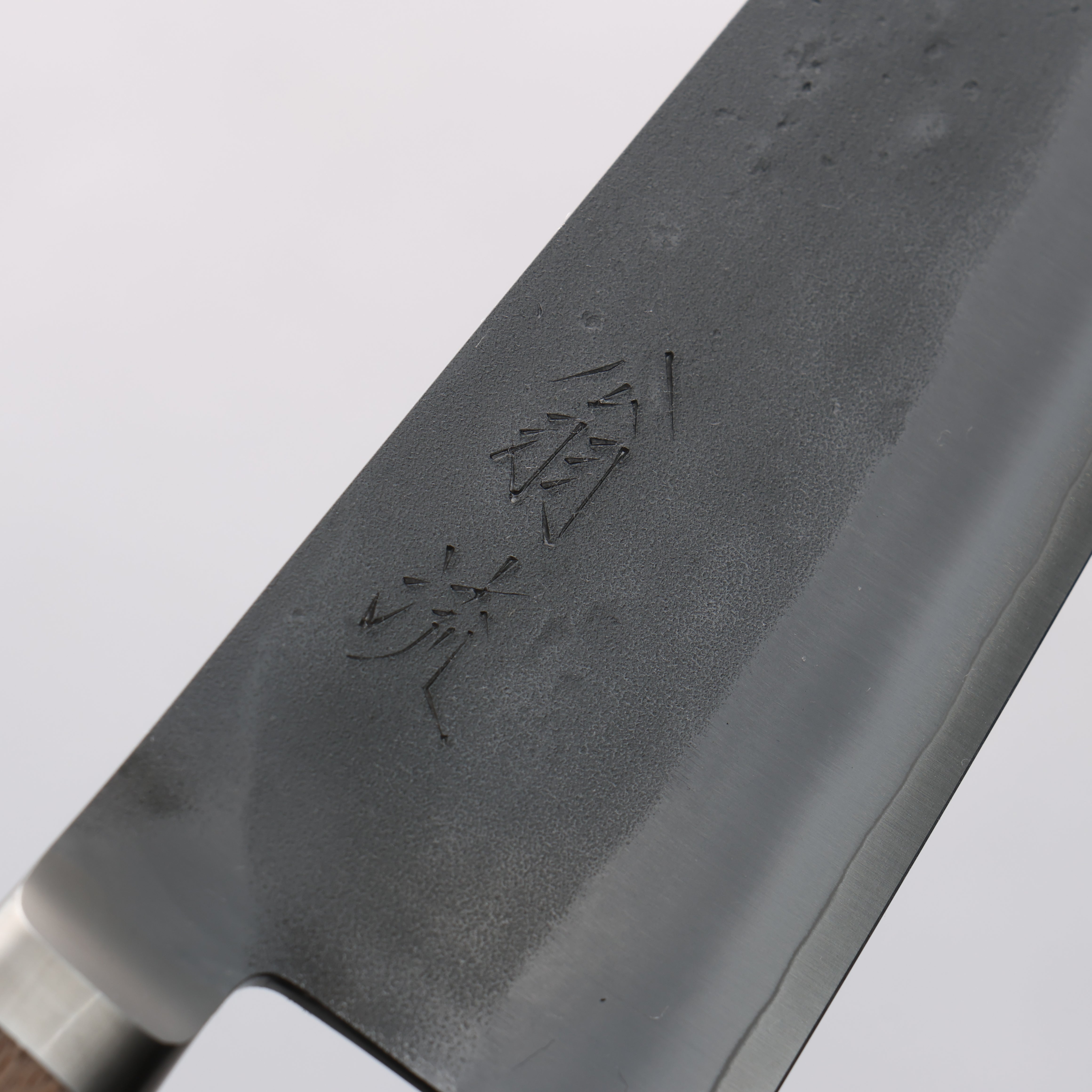 Oul SLD Nashiji Small Bunka 125mm Walnut Handle - Seisuke Knife