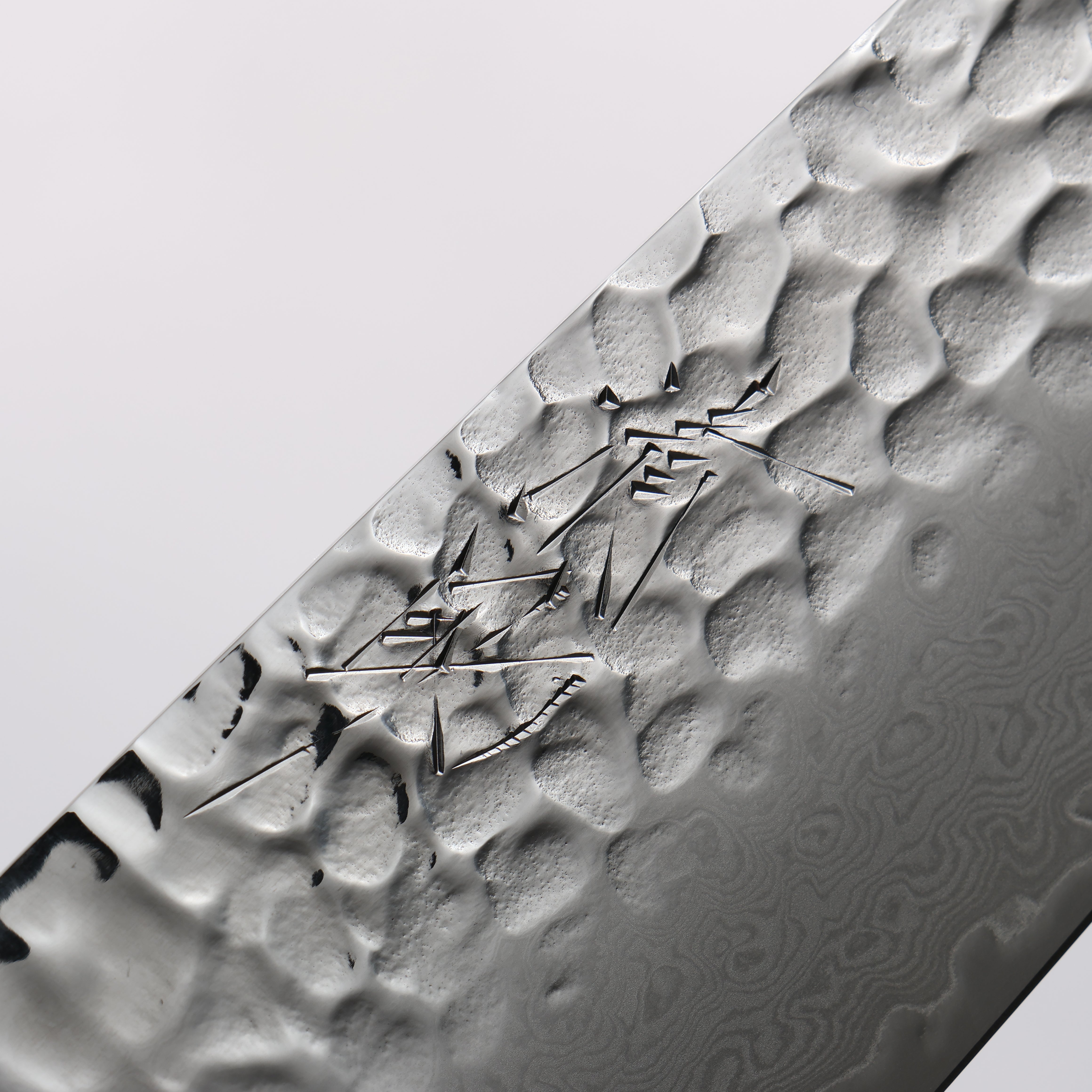 Seisuke VG10 33 Layer Damascus Santoku 170mm Brown Pakka wood Handle with Sheath - Seisuke Knife