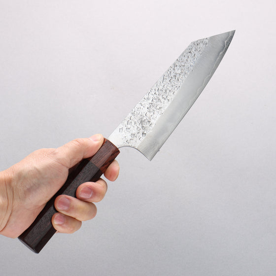 Yu Kurosaki Shizuku SG2 Hammered Bunka 170mm Honduras Handle - Seisuke Knife