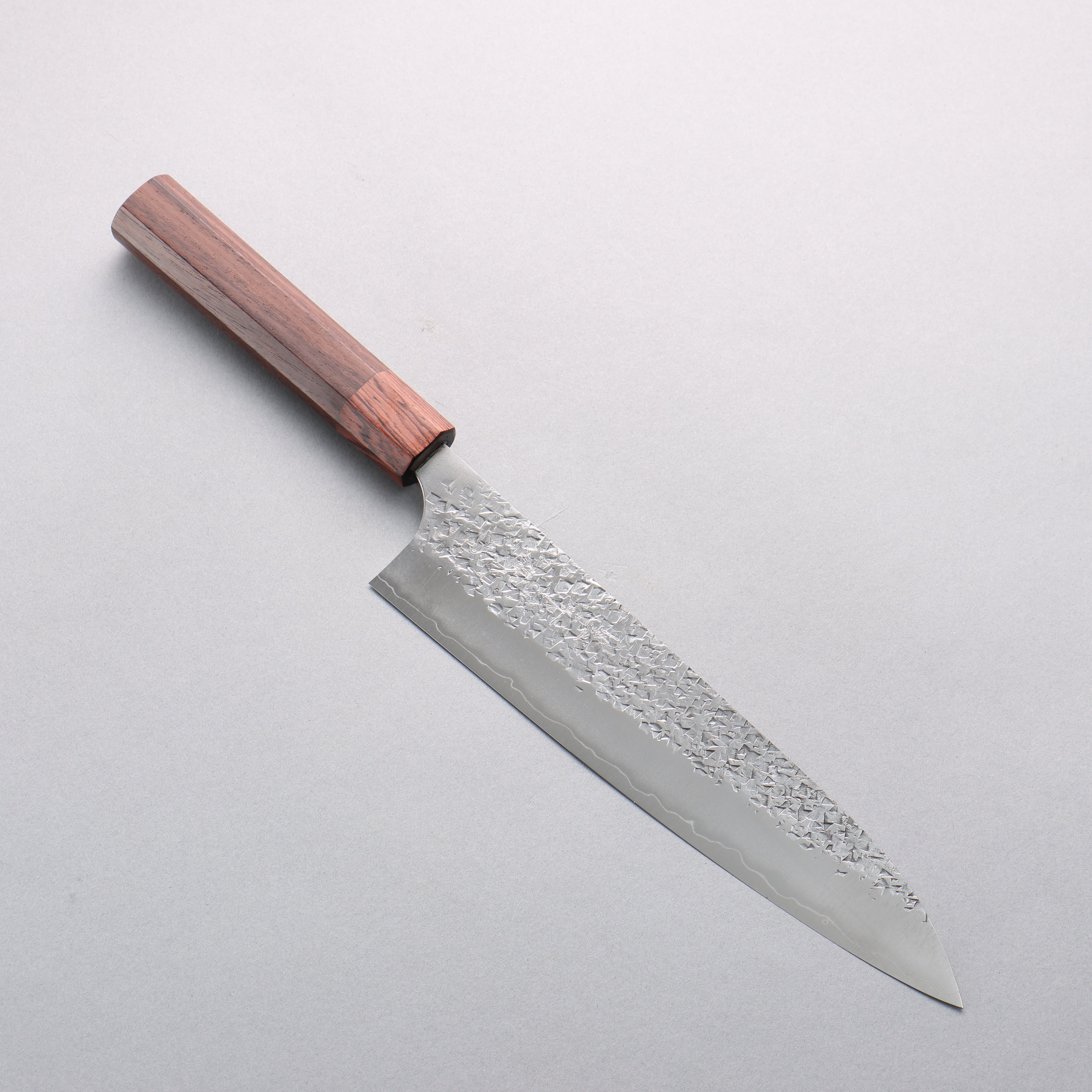 Yu Kurosaki Shizuku SG2 Hammered Gyuto 210mm Honduras Handle - Seisuke Knife