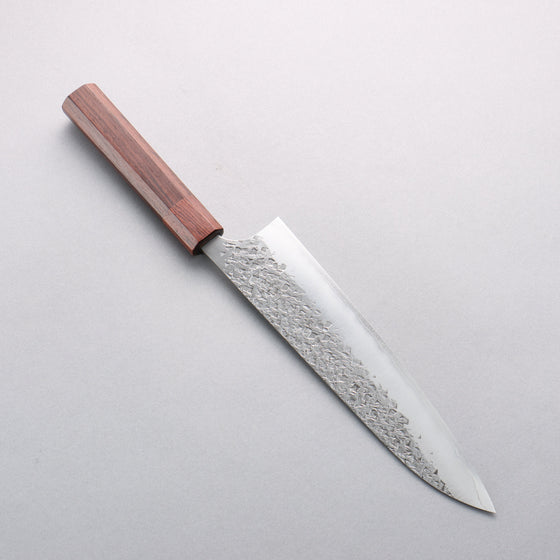 Yu Kurosaki Shizuku SG2 Hammered Gyuto 210mm Honduras Handle - Seisuke Knife