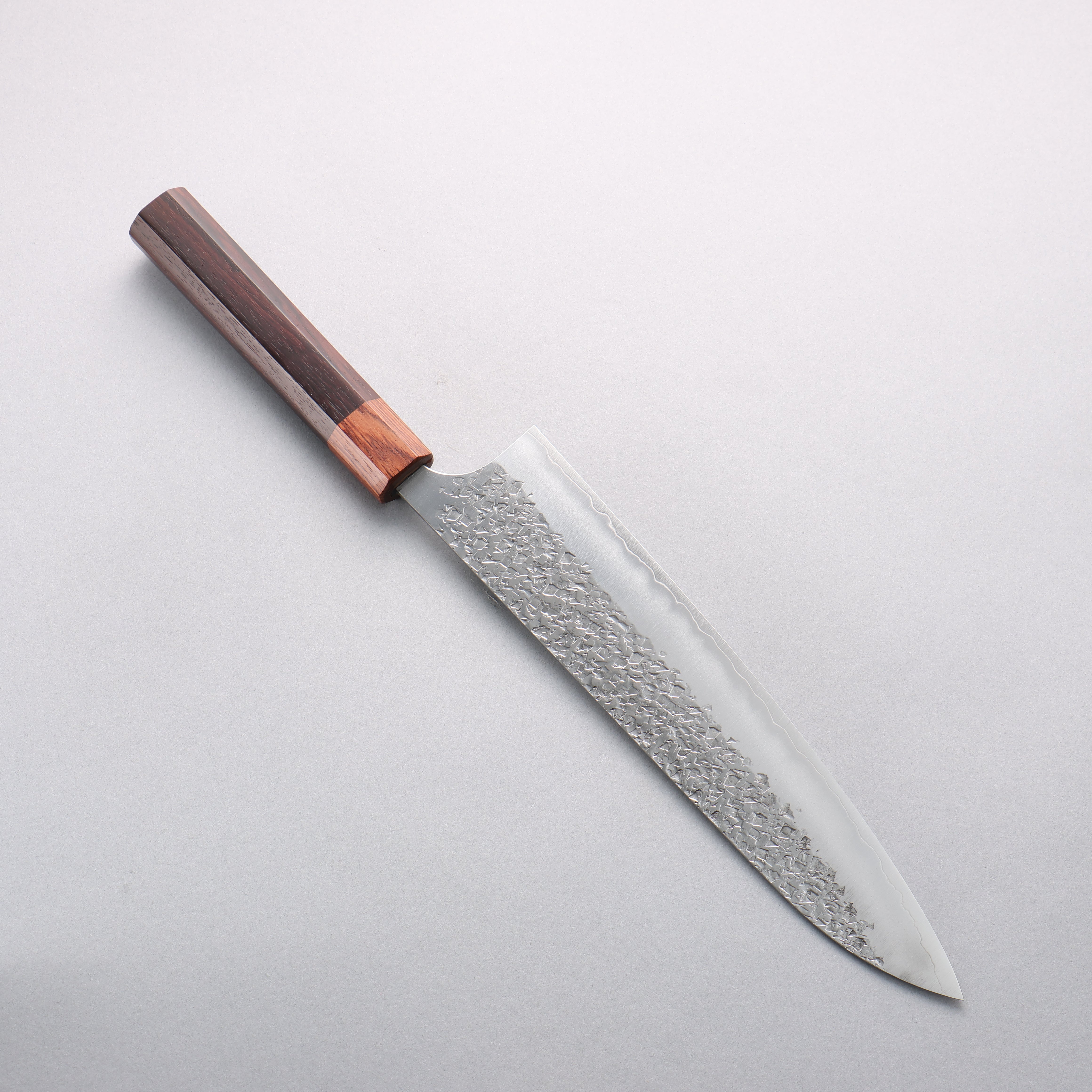 Yu Kurosaki Shizuku SG2 Hammered Gyuto 240mm Honduras Handle - Seisuke Knife