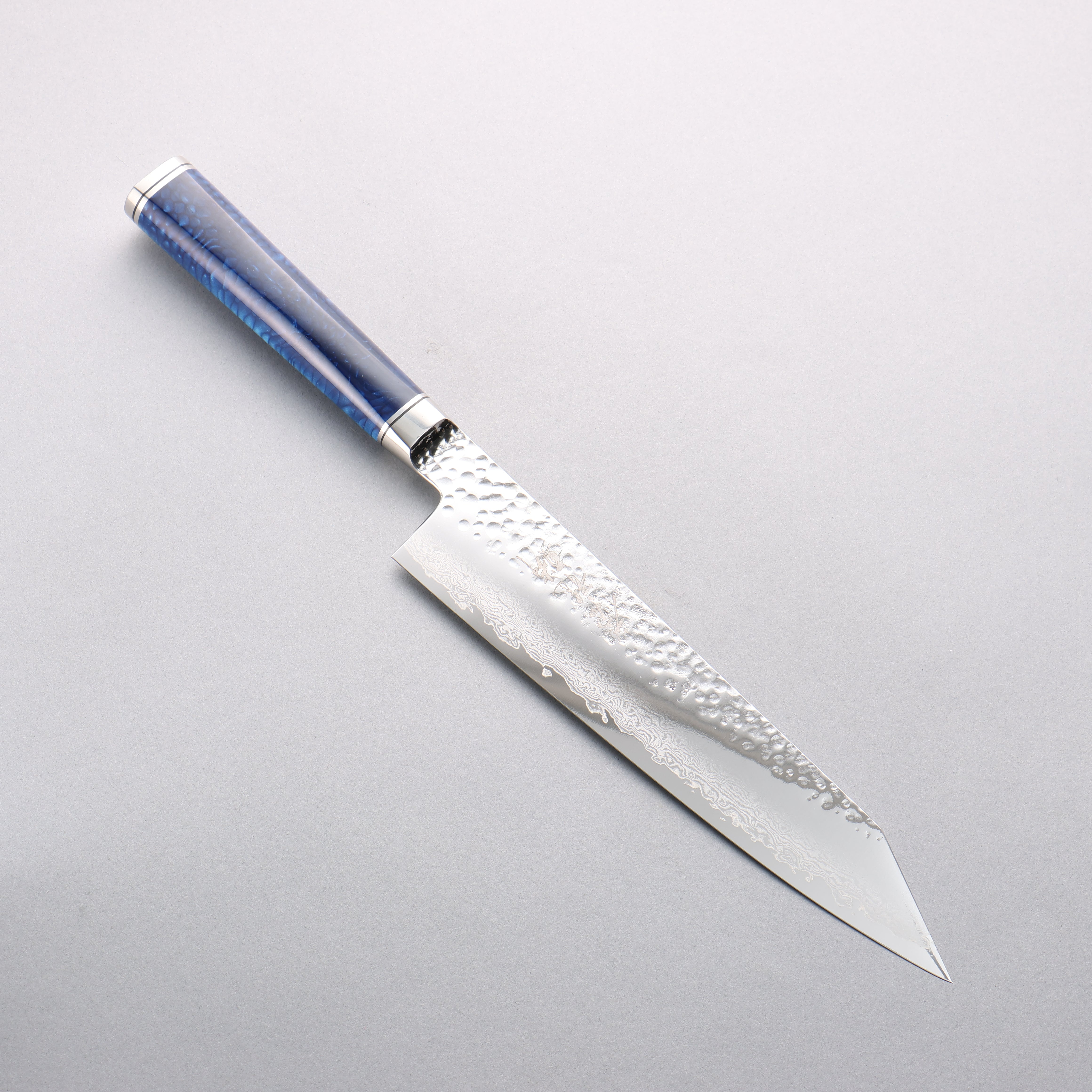 Ryusen Souryurin VG10w 67 Layer Damascus Hammered Kiritsuke Gyuto 210mm Polyurethane Handle - Seisuke Knife