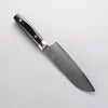 Seisuke Saiun VG10 Damascus Santoku 170mm Black Micarta Handle - Seisuke Knife - Slide 2