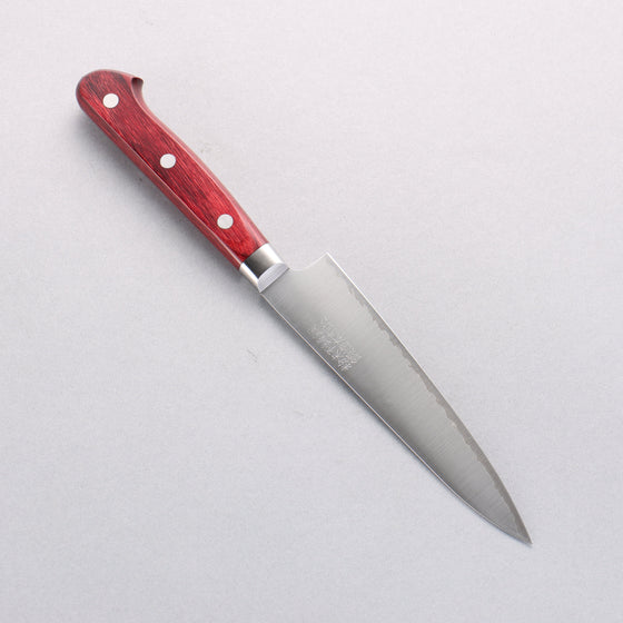Takamura Knives SG2 Petty-Utility 130mm with Red Pakkawood Handle - Seisuke Knife