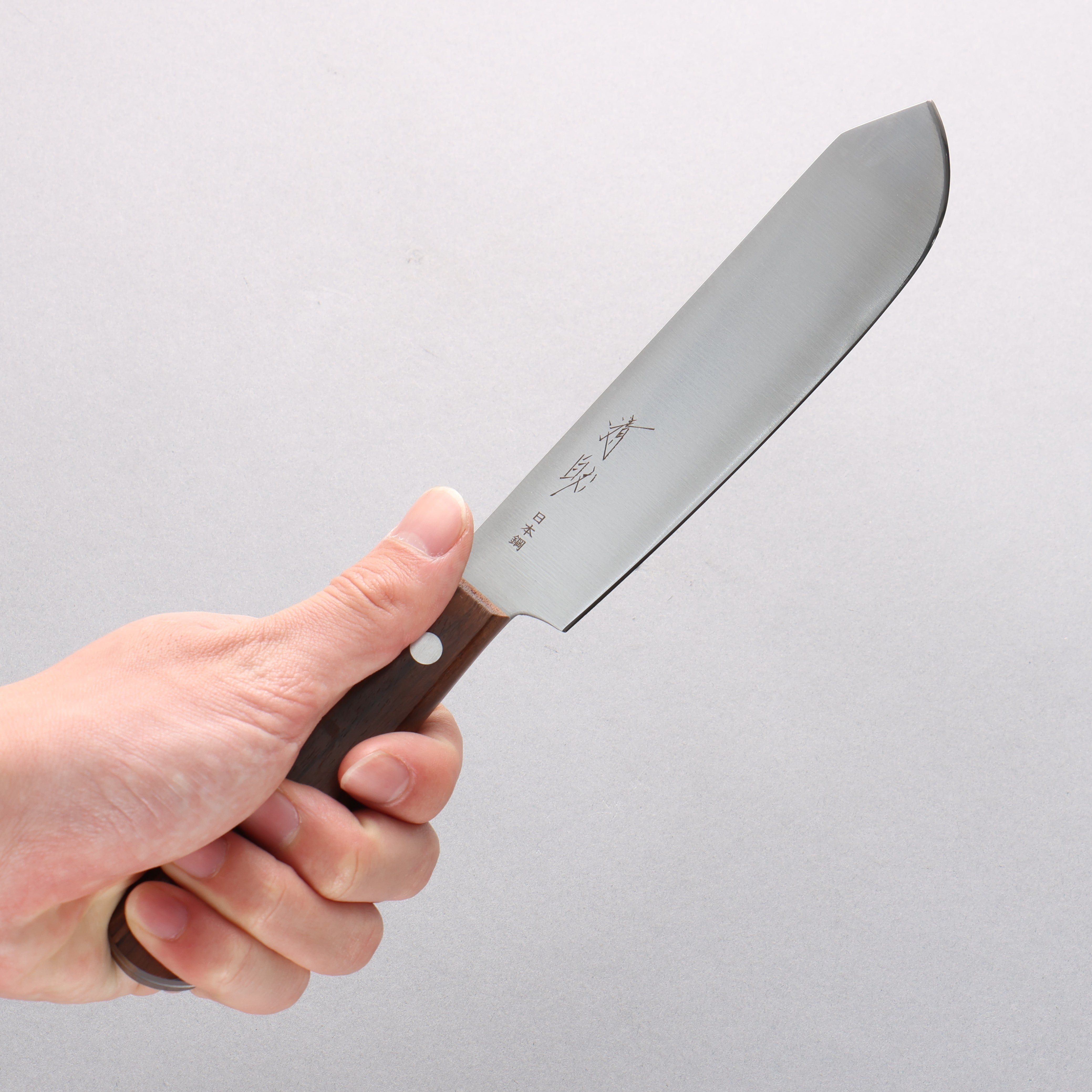 Seisuke Sanzoku Japanese Steel Butcher 150mm Shitan Handle - Seisuke Knife