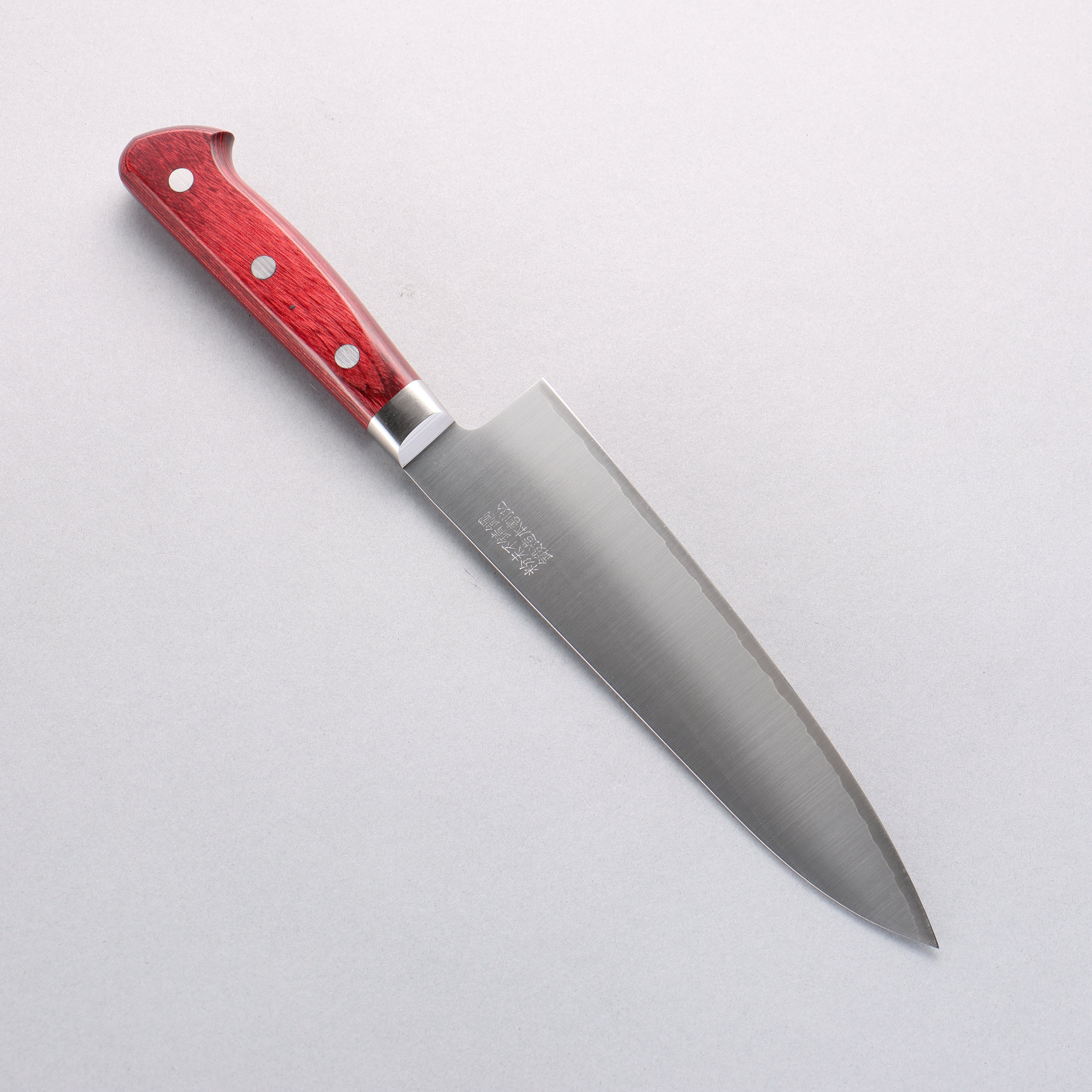 Takamura Knives SG2 Gyuto 180mm Red Pakkawood Handle