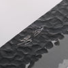 Seisuke Kurobeni Blue Super Hammered Kurouchi Gyuto 240mm Red Pakka wood Handle - Seisuke Knife - Slide 3