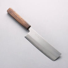  Oul White Steel No.1 Nakiri 165mm Burnt Oak Handle - Seisuke Knife