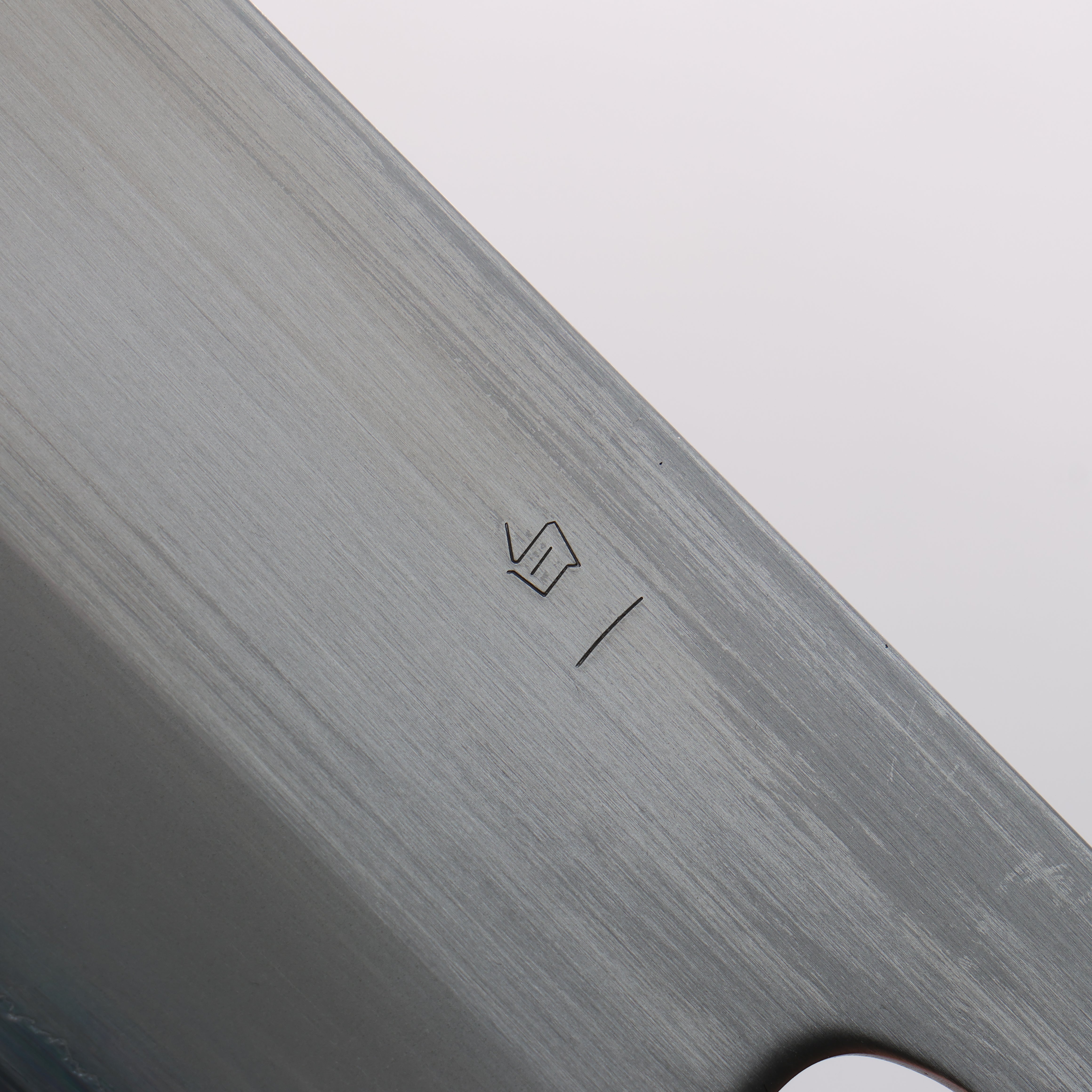 Oul White Steel No.1 Nakiri 165mm Burnt Oak Handle - Seisuke Knife