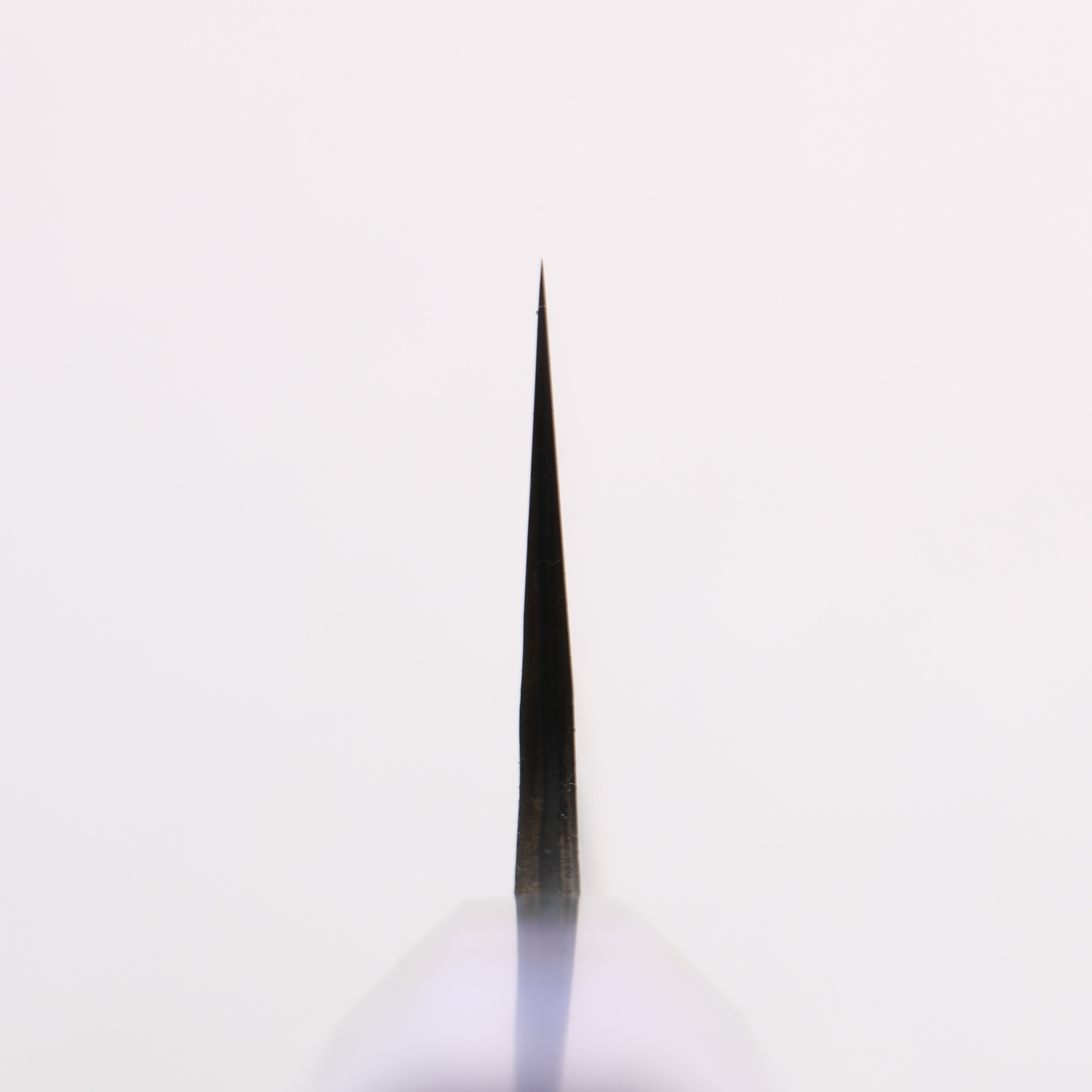 Anryu Blue Super Black Finished Santoku 165mm Purple Stabilized Wood Handle - Seisuke Knife