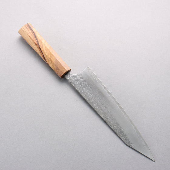 Yoshimi Kato Minamo SG2 Hammered Kiritsuke Gyuto 210mm Olive tree (V Shaped) Handle - Seisuke Knife