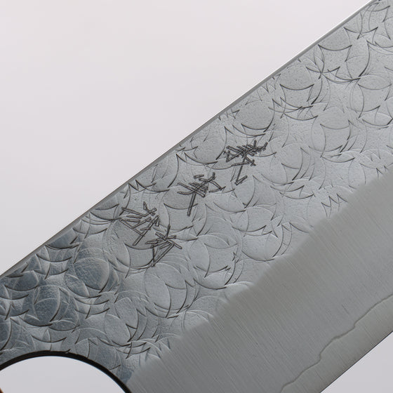 Yoshimi Kato Minamo SG2 Hammered Kiritsuke Gyuto 210mm Olive tree (V Shaped) Handle - Seisuke Knife
