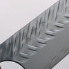 Yoshimi Kato SPG STRIX Hammered (V) Kiritsuke Gyuto 210mm Olive Tree and Blue Resin Handle - Seisuke Knife - Slide 3