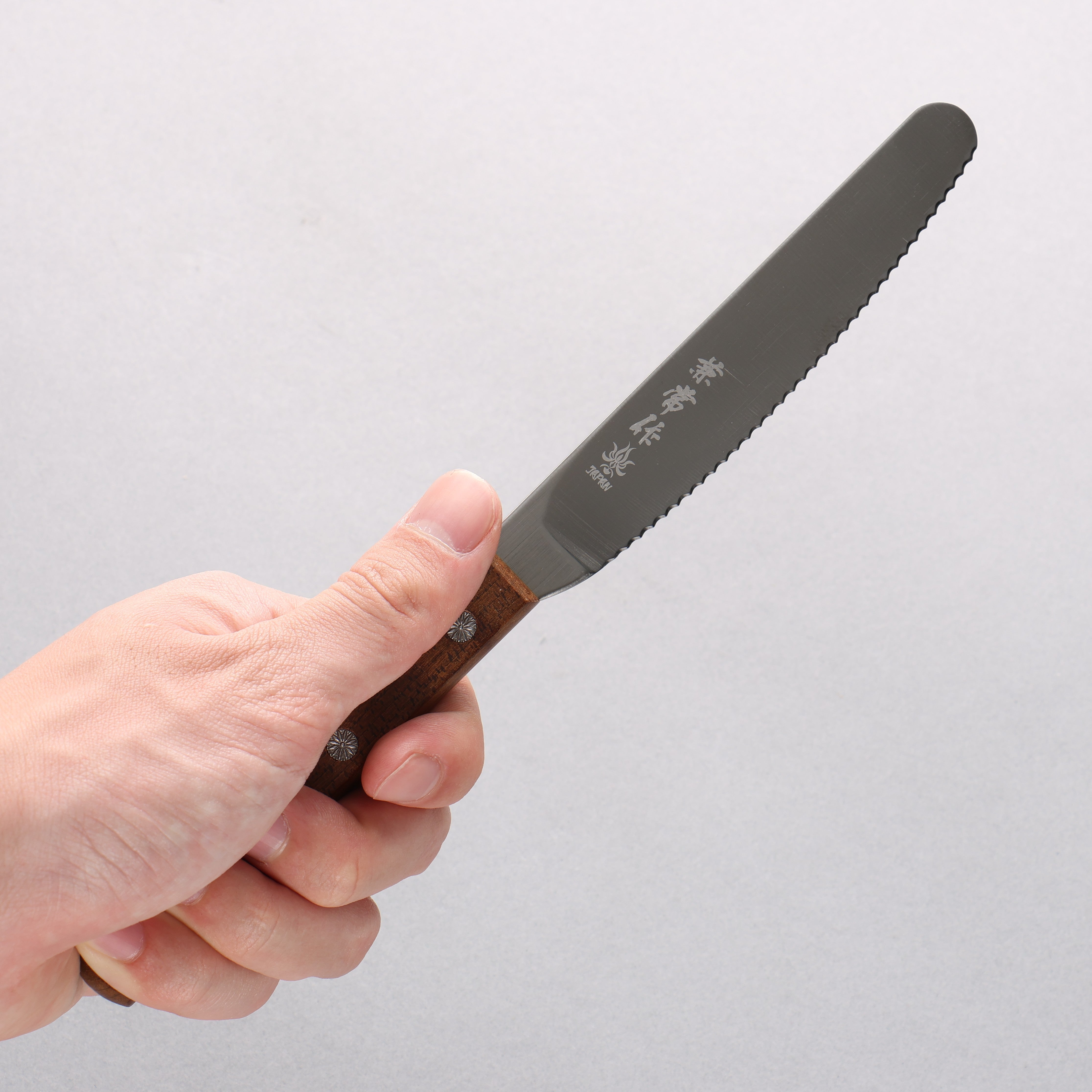 Kanetsune AUS8 Spread Knife 110mm Maple Handle - Seisuke Knife