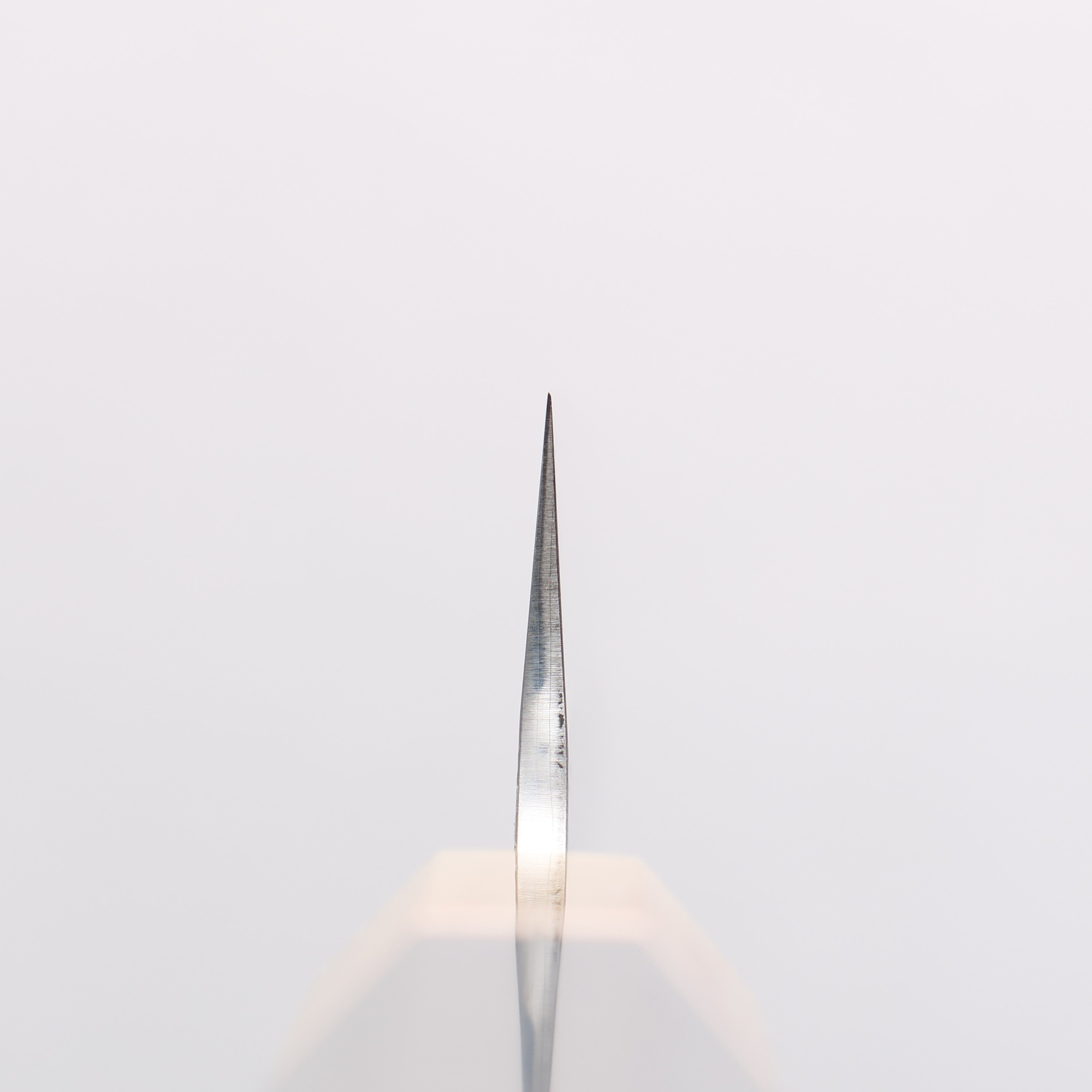 Yu Kurosaki Shizuku SG2 Hammered Petty-Utility 150mm Ebony Wood & Marbled Horn Handle - Seisuke Knife