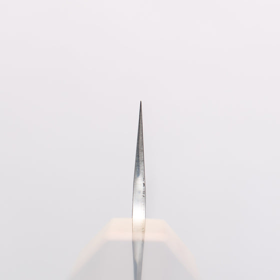 Yu Kurosaki Shizuku SG2 Hammered Petty-Utility 150mm Ebony Wood (ferrule: Marbled Water Buffalo Horn) Handle - Seisuke Knife