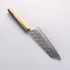 Yoshimi Kato Hyo SG2 Hammered Bunka 170mm Olive Tree and Green Resin Handle - Seisuke Knife - Slide 2