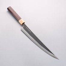  Tinker Blue Super Black Finished 270mm Rosewood Handle Sabre - Seisuke Knife