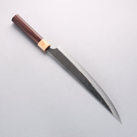 Tinker Blue Super Black Finished 270mm Rosewood Handle Sabre - Seisuke Knife