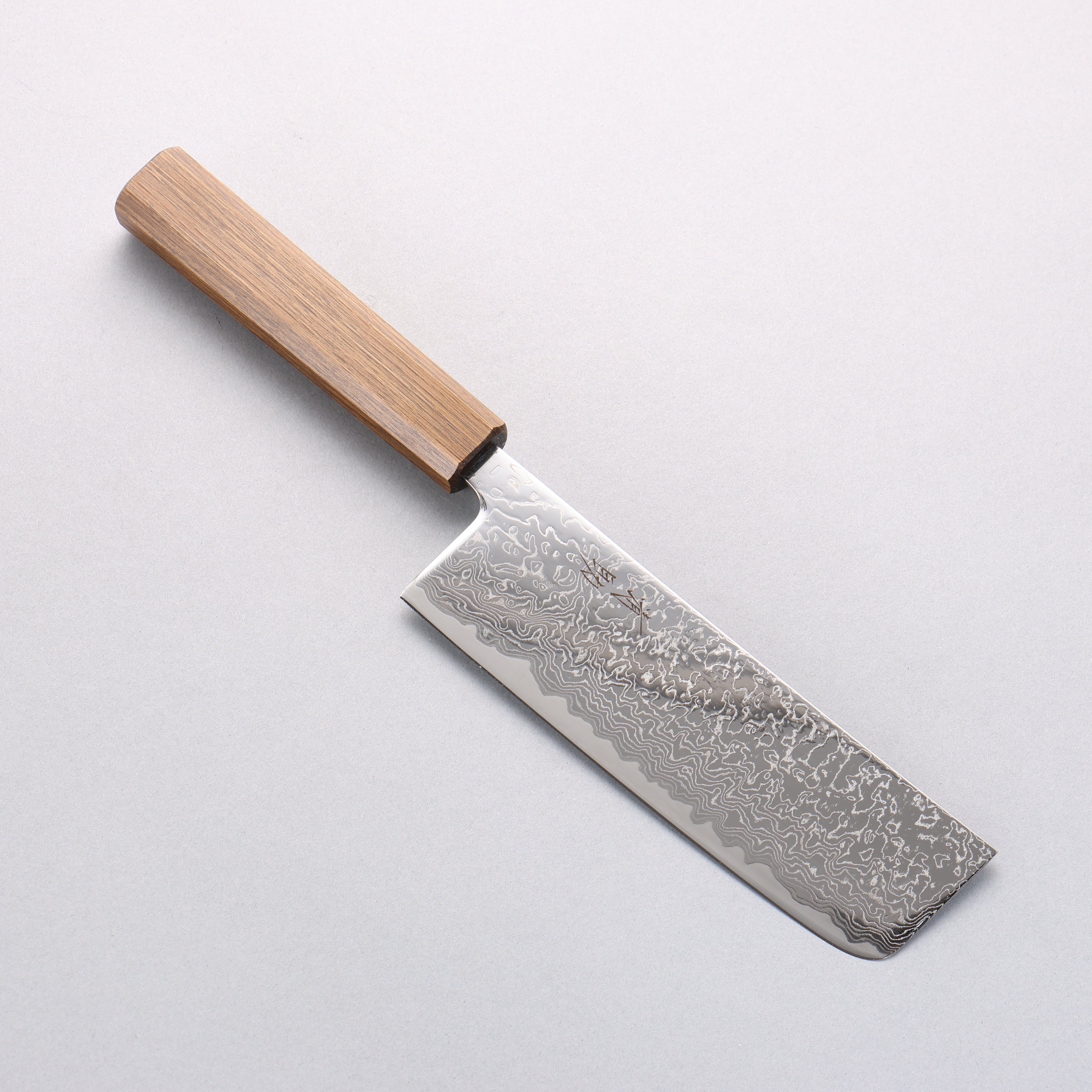 Seisuke VG10 Migaki Finished Nakiri 165mm Oak Handle - Seisuke Knife