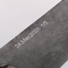 Tinker Blue Super Black Finished Chibi Tank 145mm Rosewood Handle - Seisuke Knife - Slide 3