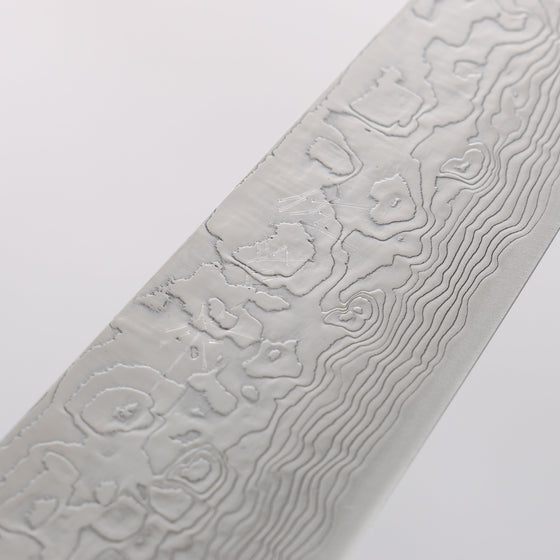 Takeshi Saji SG2 Diamond Finish Damascus Petty-Utility 135mm Maki-e Art Fujin&Raijin Handle with Sheath - Seisuke Knife