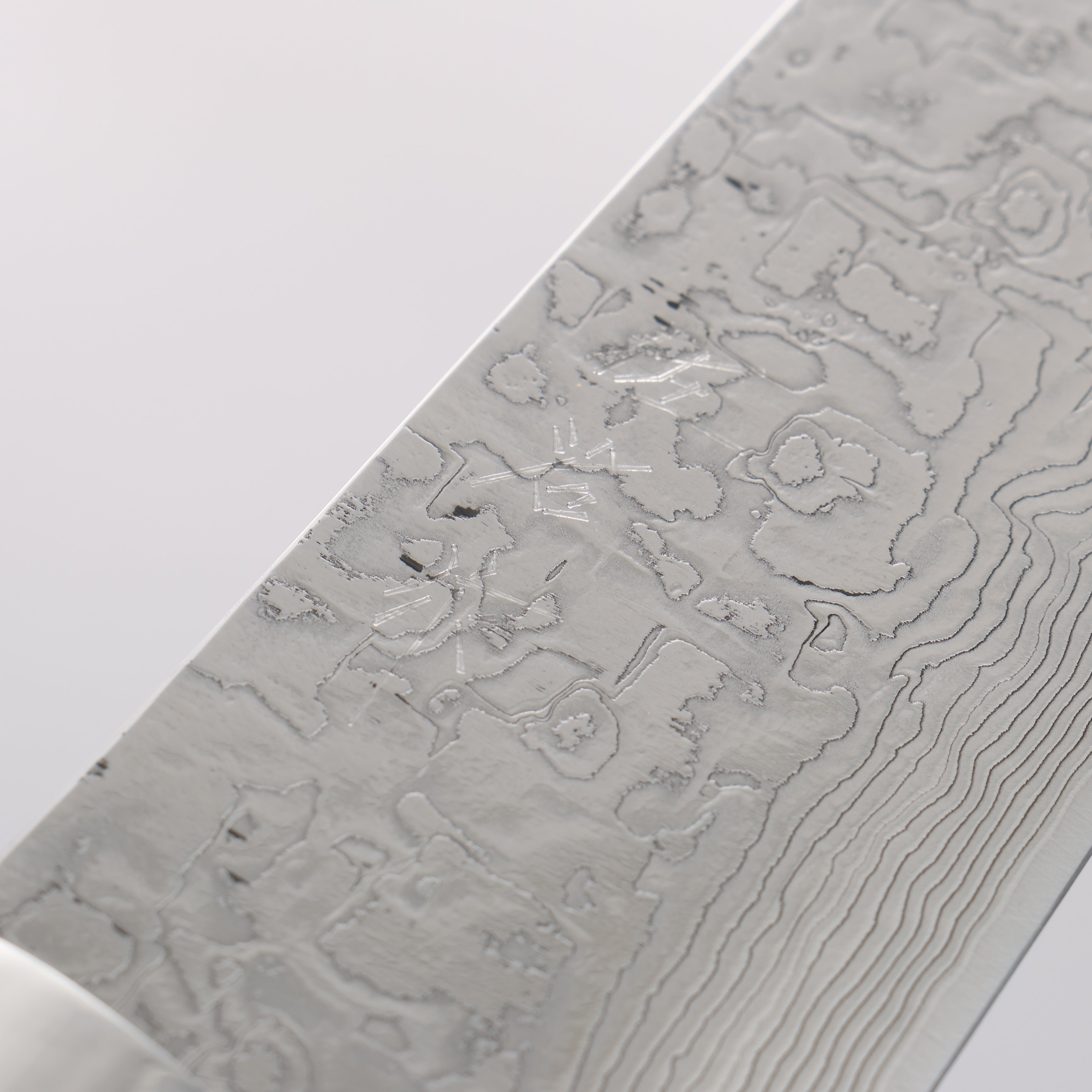 Takeshi Saji New Nomura Style SG2 Diamond Finish Damascus Petty-Utility 150mm Blue Turquoise Handle - Seisuke Knife