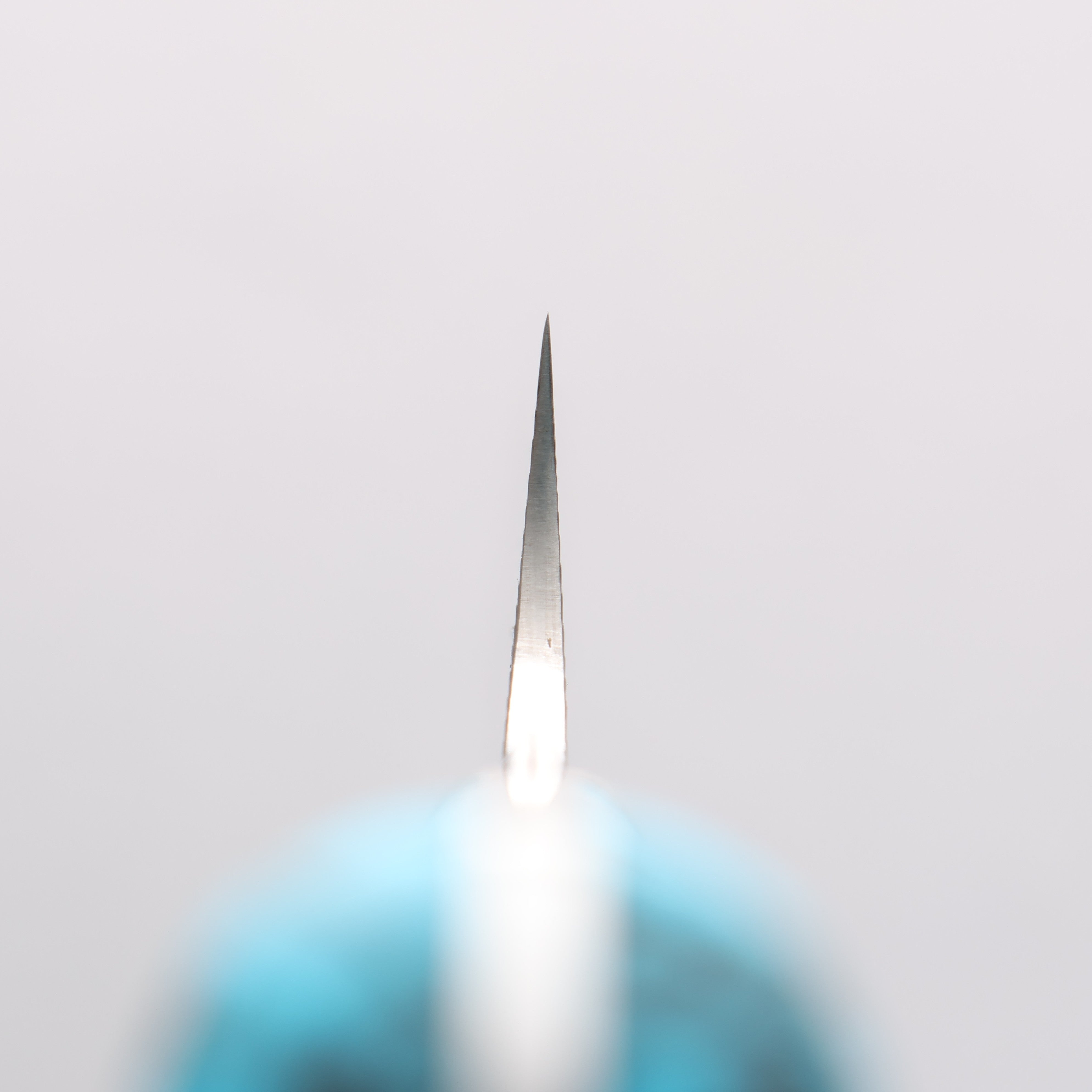 Takeshi Saji SG2 Diamond Finish Damascus Sujihiki 240mm Blue Turquoise Handle - Seisuke Knife