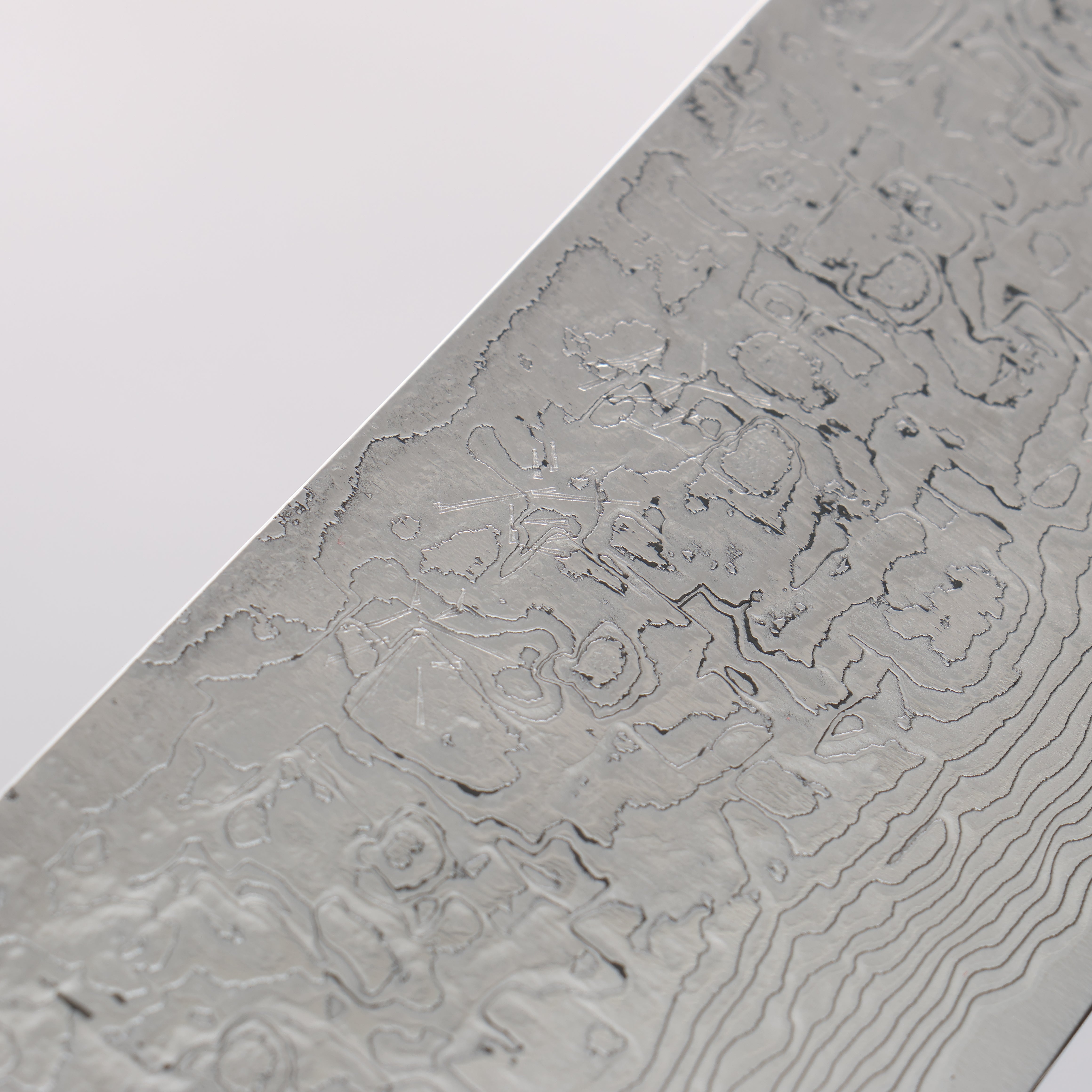 Takeshi Saji New Nomura Style SG2 Diamond Finish Damascus Gyuto 240mm Blue Turquoise Handle - Seisuke Knife