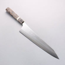  Yu Kurosaki New Gekko VG-XEOS Gyuto 270mm Stabilized Burl & White Ring Handle - Seisuke Knife