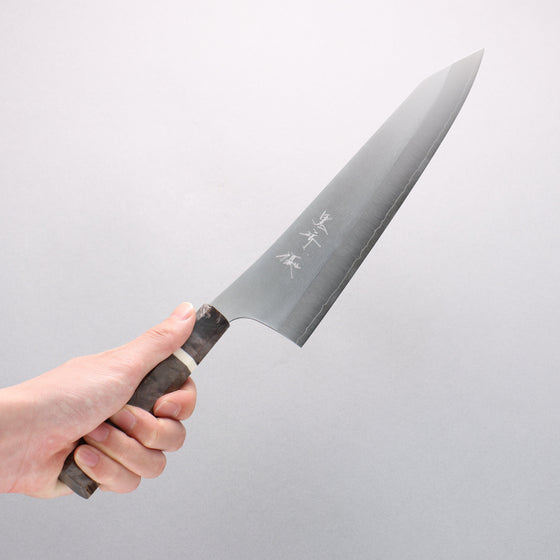 Yu Kurosaki New Gekko VG-XEOS Gyuto 270mm Stabilized Burl & White Ring Handle - Seisuke Knife