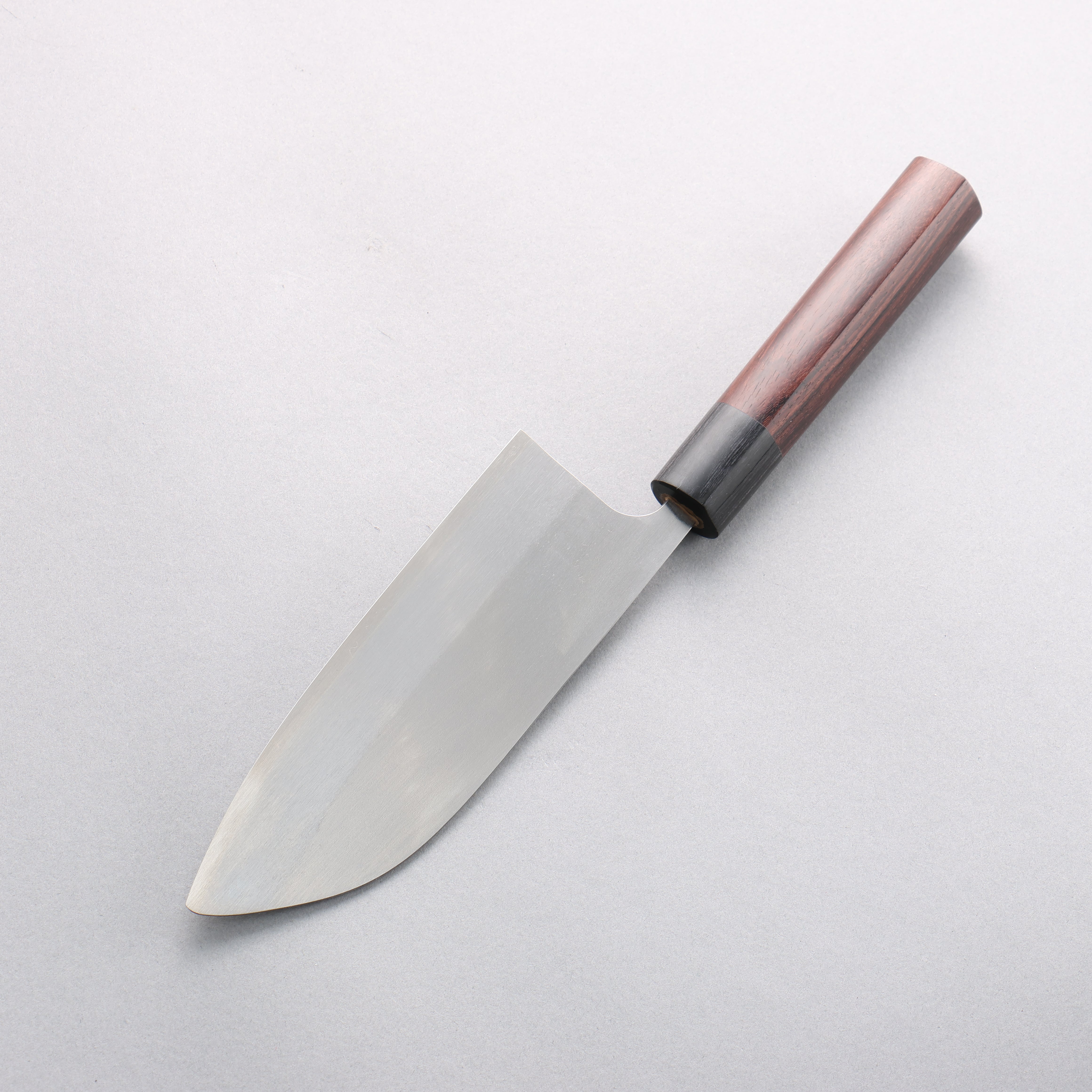 Shungo Ogata SG2 Togidashi Santoku(Maru) 150mm Rosewood Handle - Seisuke Knife