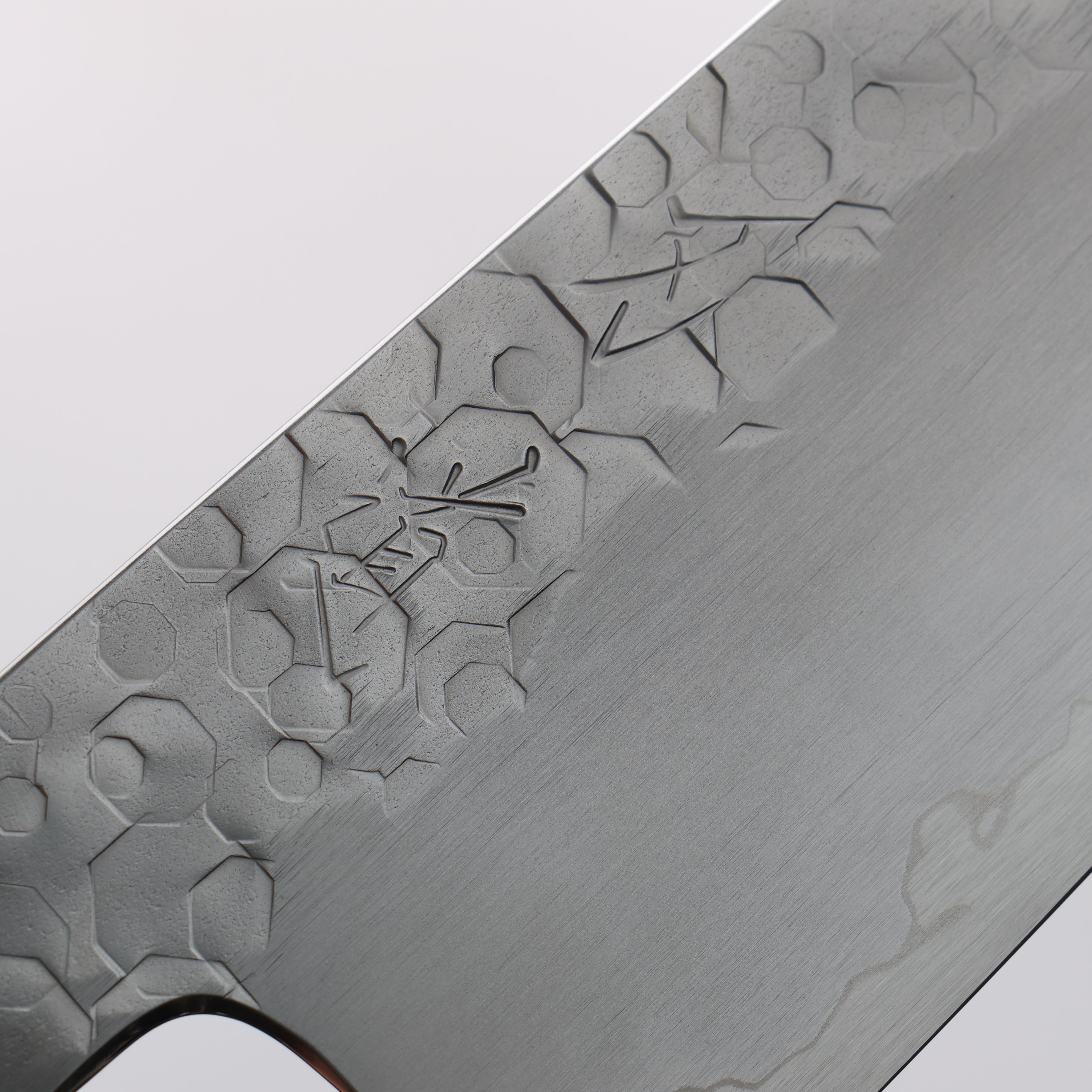 Hado Shiosai SG2 Hammered Small Bunka 135mm Kijiro-nuri Lacquered Handle - Seisuke Knife
