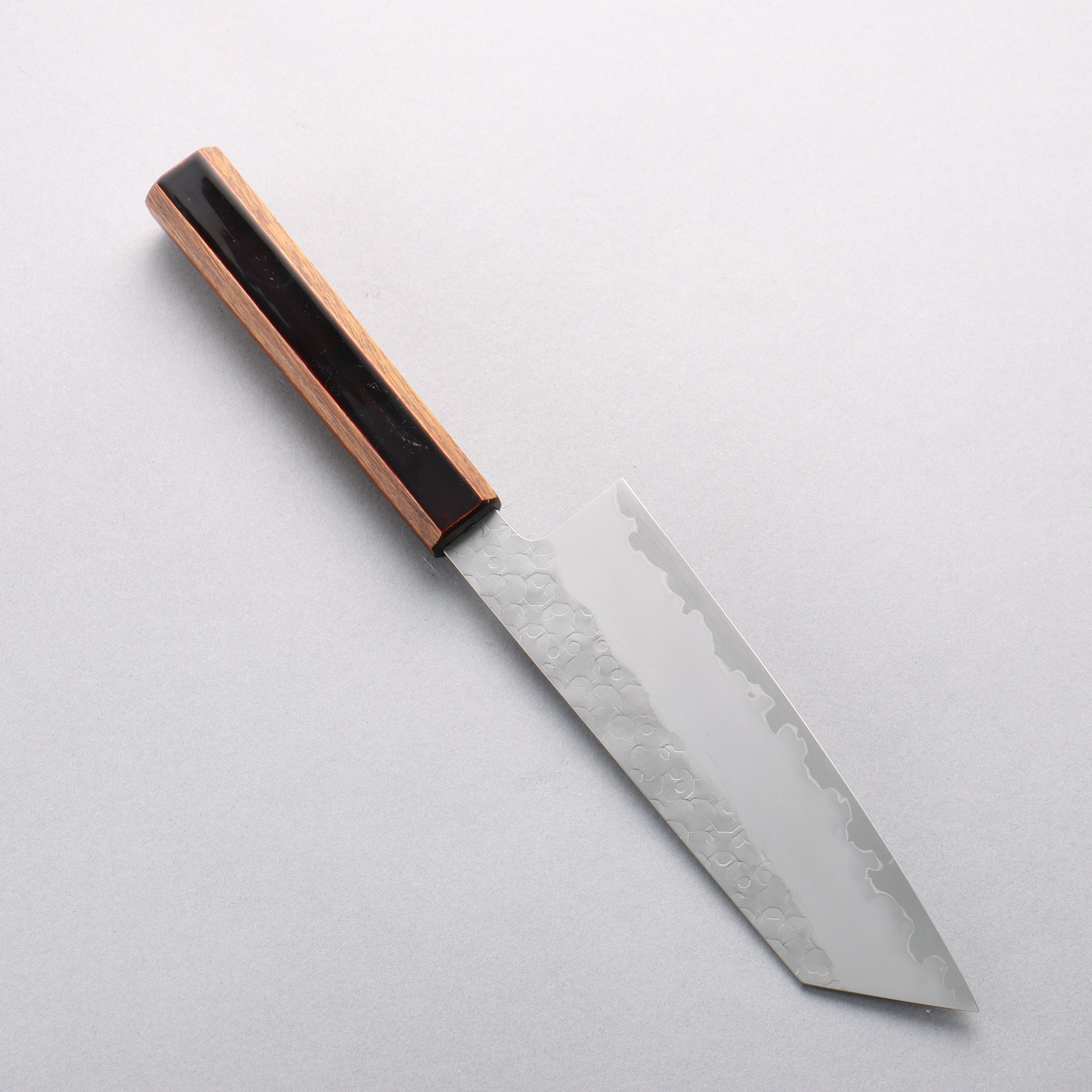 Hado Shiosai SG2 Hammered Bunka 180mm Kijiro-nuri Lacquered Handle