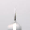 Seisuke VG5 Hammered Kasumitogi Gyuto 210mm Black Pakka wood Handle - Seisuke Knife - Slide 5
