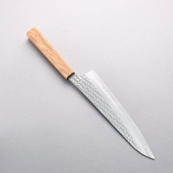 Yu Kurosaki Senko Ryu SG2 Hammered Gyuto 210mm Olive tree Handle - Seisuke Knife