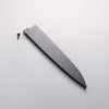 Yu Kurosaki Senko Ei SG2 Hammered Sujihiki 240mm Turquoise Handle with Sheath - Seisuke Knife - Slide 6