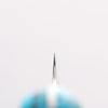 Yu Kurosaki Senko Ei SG2 Hammered Petty-Utility 130mm Turquoise Handle with Sheath - Seisuke Knife - Slide 5