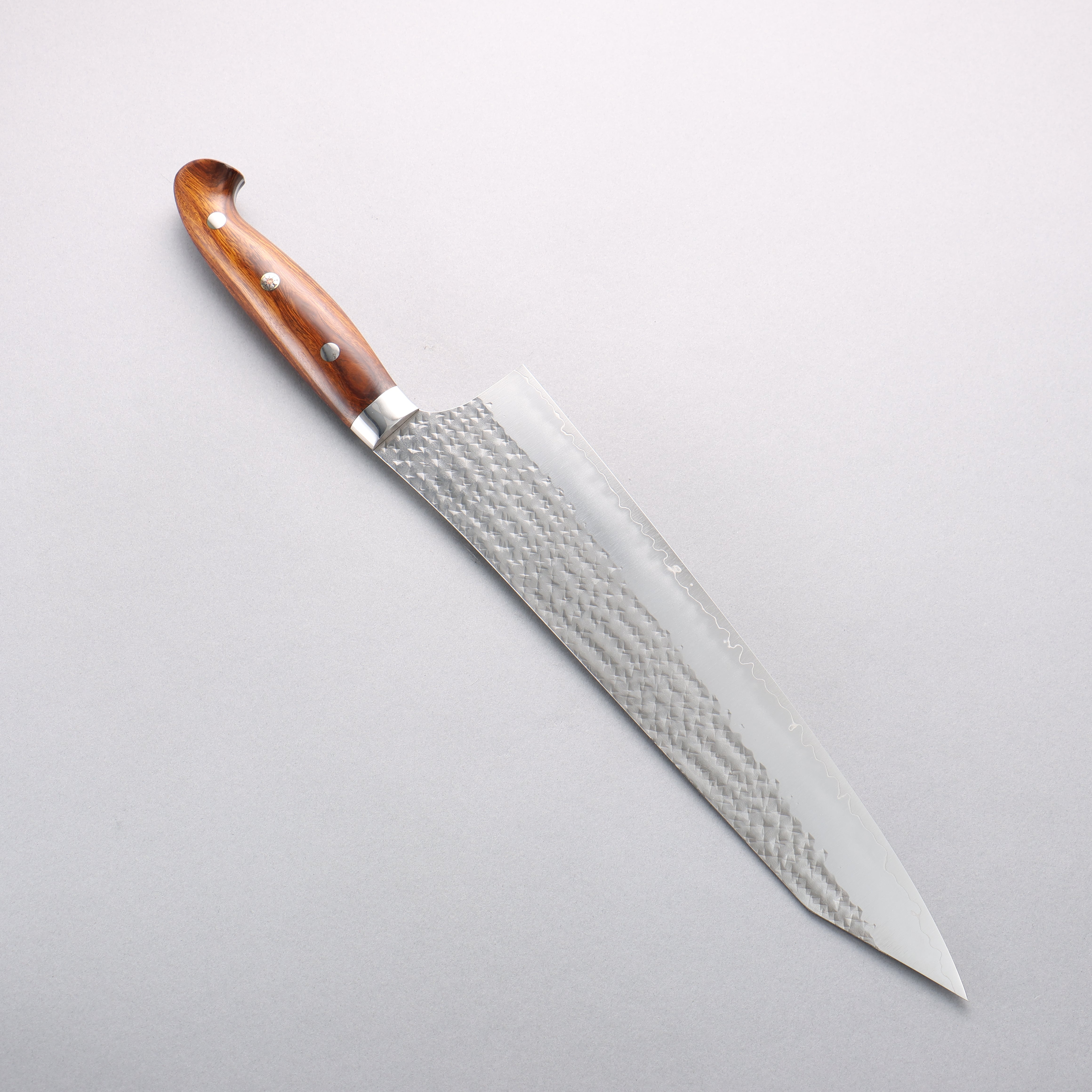 Yu Kurosaki Senko Ei SG2 Hammered Gyuto 270mm Ironwood Handle with Sheath - Seisuke Knife