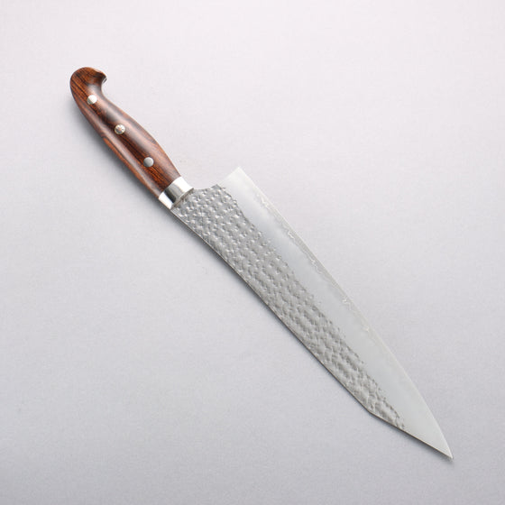 Yu Kurosaki Senko Ei SG2 Hammered Gyuto 240mm Ironwood Handle with Sheath - Seisuke Knife